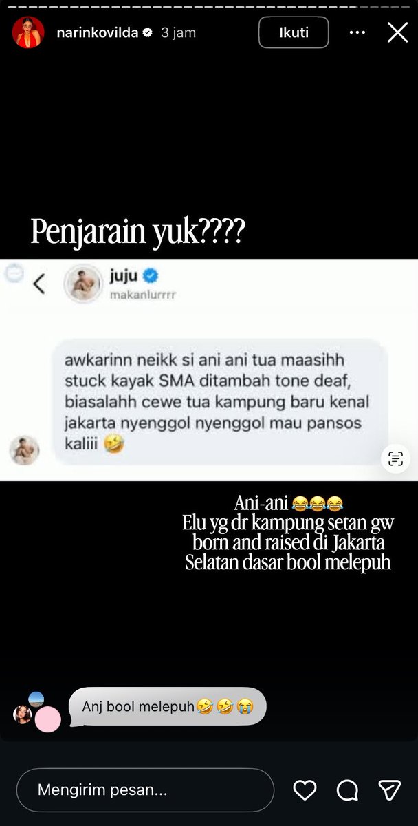 rhmamncs's tweet photo. Waduh Somasi.

Panjang nih urusan nya, a juju ngatain karin ani ani dan berujung bakal di somasi nih a juju tinggal nunggu surat nya dateng. https://t.co/G71hAcYJtE