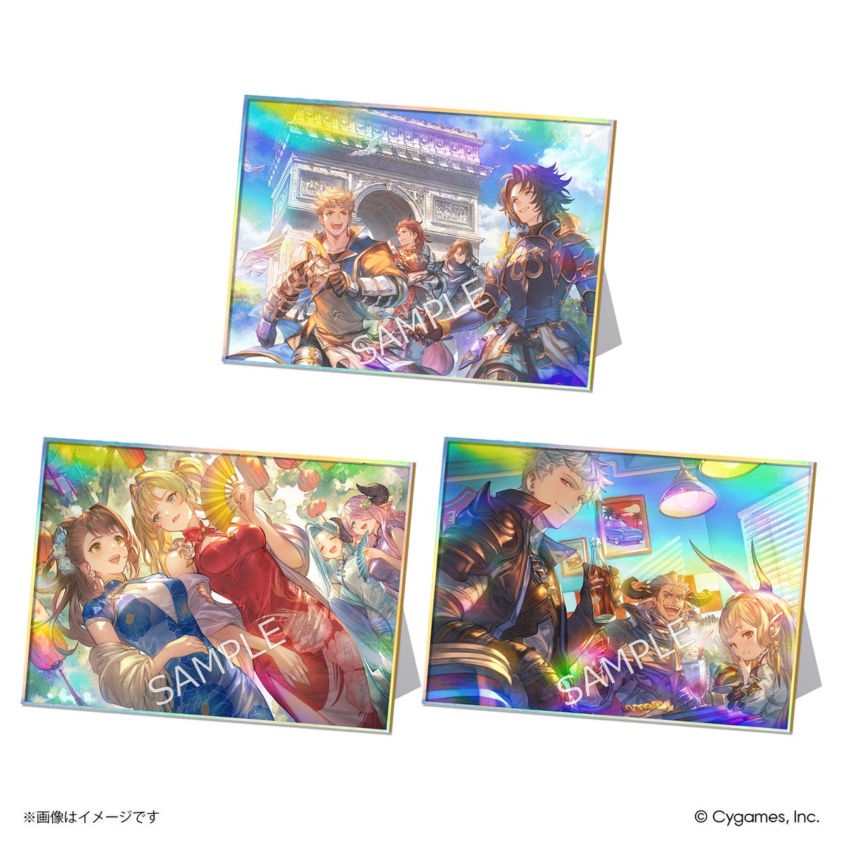 Cygames_goods's tweet photo. 【グッズ紹介】
凱旋門と四騎士、チャイナドレス姿のゼタ・ベアトリクス・ナルメア・ルリア、そしてゲーム中とは異なるイド・ガランツァ・マギラフリラの姿を描いた、特別なイラストを使用したTシャツとアクリルアートが登場！

▷https://t.co/Y1qwbFJDGq

#サイストア #リリンク #EndlessRagnarok https://t.co/vwbZNXXDLo