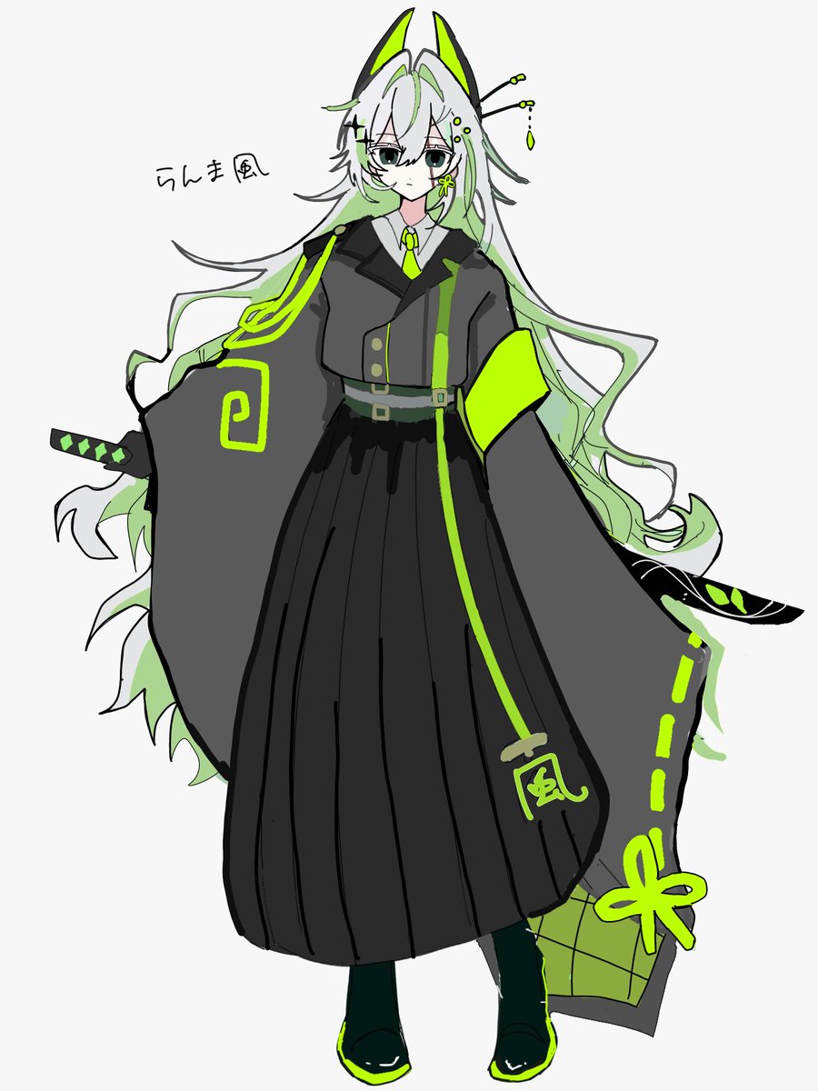 ___027mm's tweet photo. 快刀乱魔HO風の練り
服の色は仮 https://t.co/cvJYVkkAmz