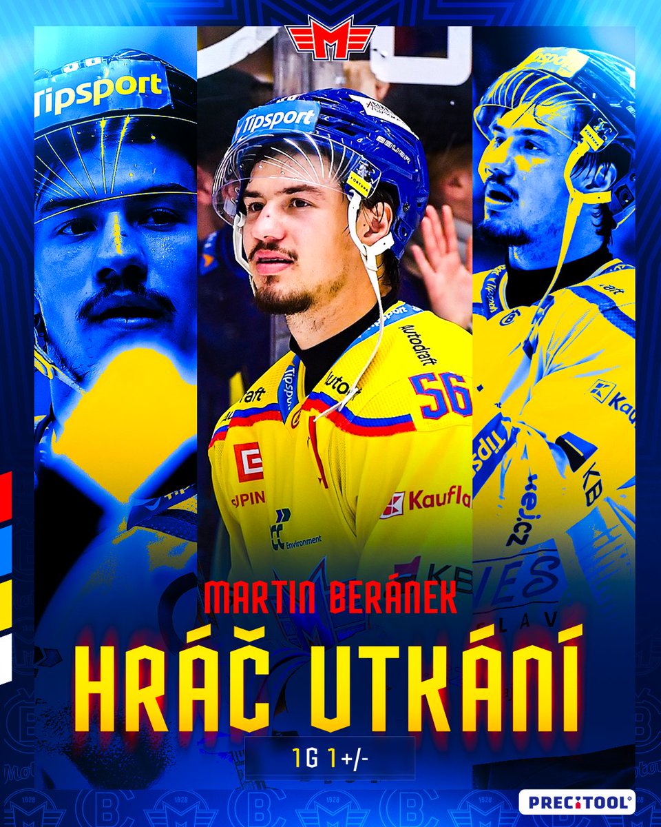 HC_Motor's tweet photo. Hráčem utkání proti Liberci byl zvolen Martin Beránek 🤠

Hráře utkání vám přináší: https://t.co/7nWlaWfmcP https://t.co/2pkUNAvBLN