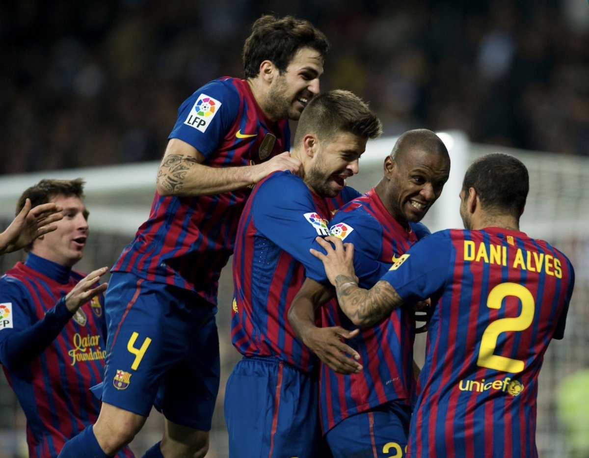 Barca_Archive's tweet photo. Bernabéu , 2012 . https://t.co/a7fsDo0HiF