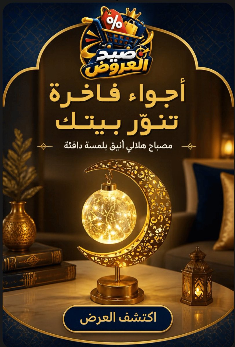 DealHunterKSA's tweet photo. تخيل هذا المصباح الفخم في غرفتك أو ركن القهوة ✨ يعطي إضاءة دافئة تريح الأعصاب وشكله كأنه من أغلى محلات الديكور لكن سعره في تطبيق تيمو Temu) صدمة ومناسب للجميع😍💛
جودة ممتازة إضاءة ساحرة، وقطعة أساسية لتغيير جو غرفتك بأقل تكلفة
 Als207545
2️⃣ افتح تطبيق تيمو (Temu) واكتب في البحث https://t.co/3EVKjdfdh7