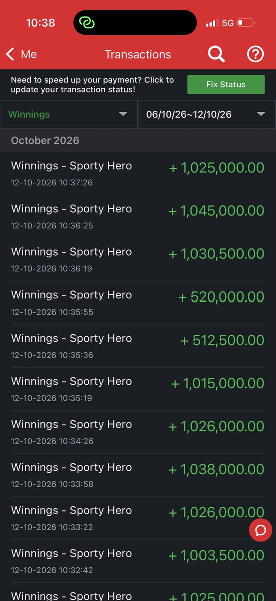 thekozykid's tweet photo. 8M won on Sporty Hero with gifts! Say my name! 😈🔊 https://t.co/IjzSaDgvnr