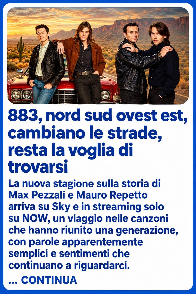 NeTVisionmagaz's tweet photo. 📌LEGGI ARTICOLO📷 ⤵️
https://t.co/uPzGahxIIp
#ballandoconlestelle #Amici26 #mattino5 #garlasco #12ottobre2026 #sayf #gfvip #ReteNeTVision #esordienti #maxpezzali #sky https://t.co/uyw6Jr136J