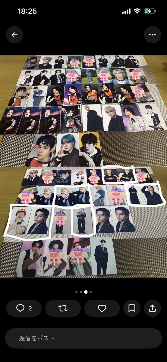 m57426928's tweet photo. @_Naaacha_25 初めまして。
検索より失礼します。
38枚、2.66円で買い取らせていただくことは可能でしょうか。 https://t.co/psXzGzyYhs