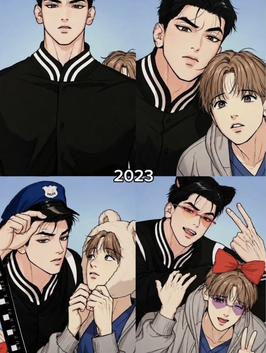 Jinx_Fan_UK's tweet photo. From the beginning to where they are now ❤️

I’m so happy we got to see their story unfold like this 🥹💕

Every year they just get more precious 🥰

Jinx will always have a special place in my heart ❤️

Thank you for this beautiful journey 💕

KyungDan forever ❤️ #징크스
#Jinx https://t.co/YReSkXIMwU