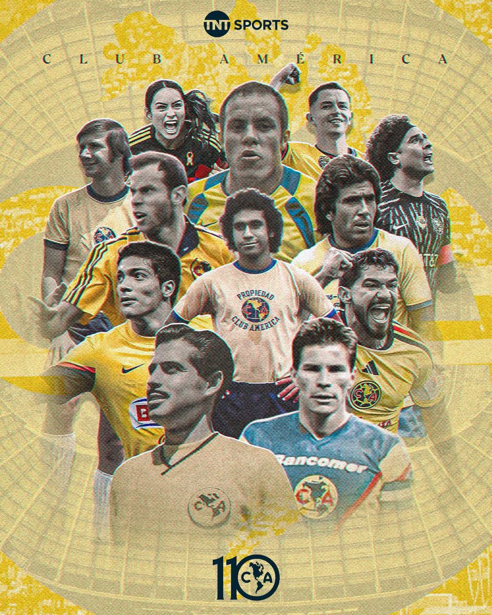 tntsportsmex's tweet photo. Un año más de historia, pero sobre todo, DE GRANDEZA. 💙💛

¡Felices 1️⃣1️⃣0️⃣ años de un legado inigualable, @ClubAmerica! 🎉 https://t.co/m5Q6dY1GIT