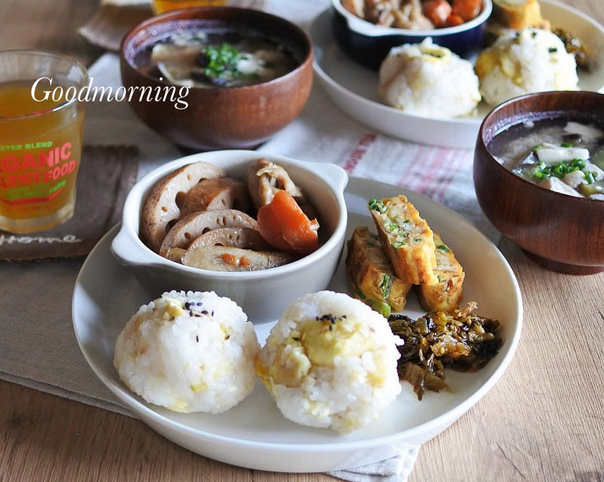 and_yukiman's tweet photo. ・

おそょうございます〜ෆˊ̖

咲夜のお残りさんで
和食ᏴrϋиcҺ.·˖*·⑅♡
たまには
パンじゃないのもいいねっෆˊ̖

アフリカ・アジアの子供達に
給食を贈ろう❣️
今年も微力ながら #OnigiriAction に
参加させていただきます♪

#暮らし #朝食 #おうちごはん #暮らしを楽しむ #丁寧な暮らし https://t.co/klW5VVVhEb