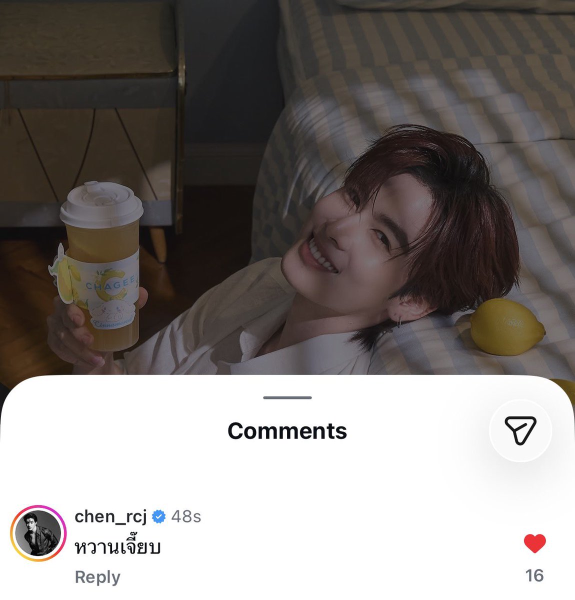 withhercrush's tweet photo. พี่จุงไปเม้นแซวหนุต้าด้วยยย https://t.co/W324aQhAfK