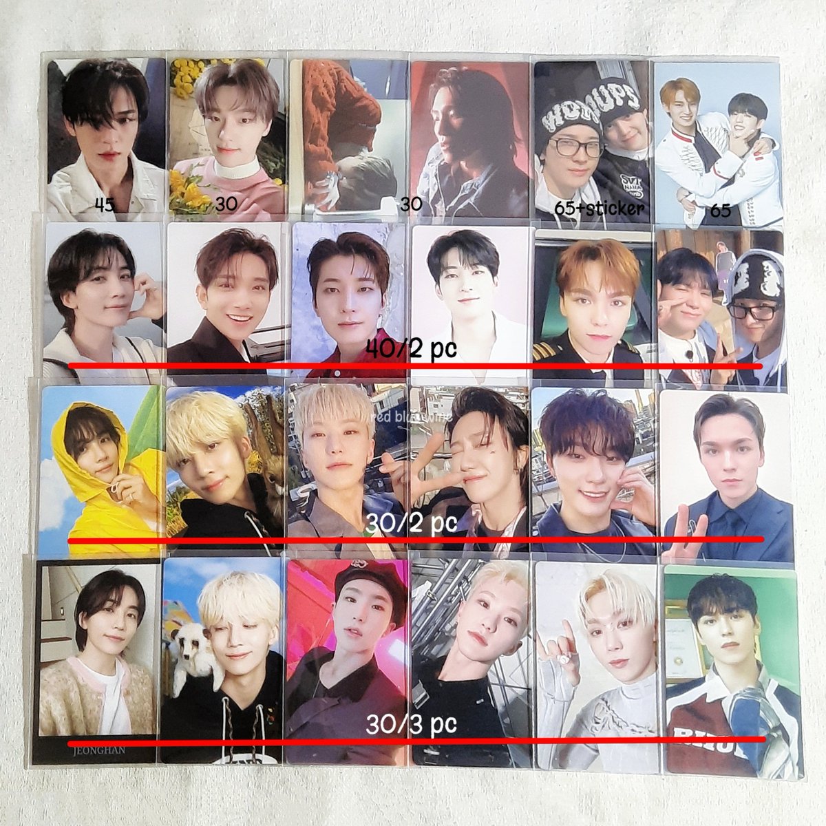 prqoduct's tweet photo. wts — want to sell aab seventeen !

• inc all split
• good condi
📍jatim

t. wts pc seventeen scoups jeonghan joshua jun hoshi wonwoo the8 dk mingyu vernon seungkwan dino woncheol gyucheol https://t.co/isoVVAdSlH