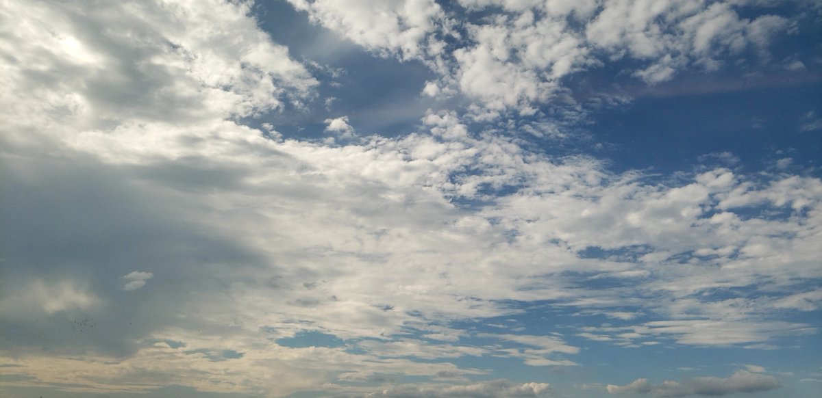 Blue_Moon_77777's tweet photo. 空と雲のグラデーションが最高 https://t.co/F1AgvTbgFS