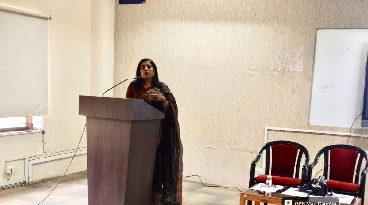 CCI_India's tweet photo. Ms. Bhawna Gulati, Joint Director (Law), CCI conducted a session on "Competition Law: Contemporary Issues and Challenges" at School of Law, MIT World Peace University, Pune, on 28.09.2026. https://t.co/6CH2yEiYdJ