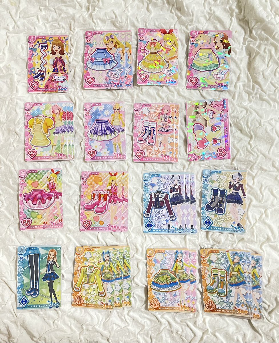 MHA_wt_09610's tweet photo. 【交換】アイカツ　アイカツ！アンコール

譲　画像1〜3

求　画像4

郵送交換のみになります。
各1枚ずつ求めております。
できるだけまとめての交換を希望しております。
検索からもお気軽にお声がけください。 https://t.co/B9KGvaDGk9