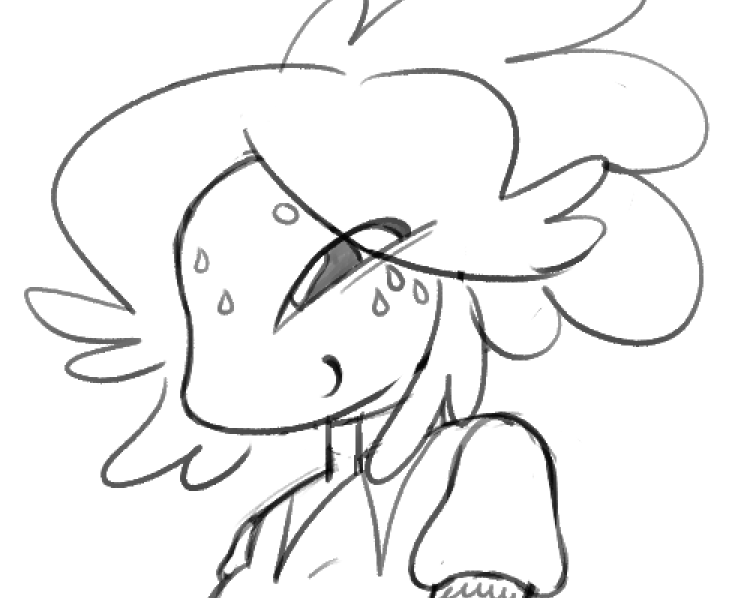 parfaitski's tweet photo. a fem sprout doodle . pretty lady https://t.co/bQnbGWDxdZ