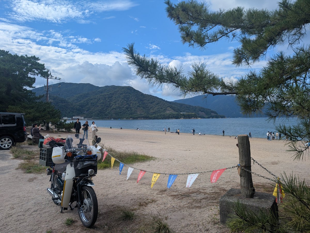 yakisoban650's tweet photo. 色々回って氣比の松原
海も見たし、適当に南下して帰阪します https://t.co/tGkgQBOurz