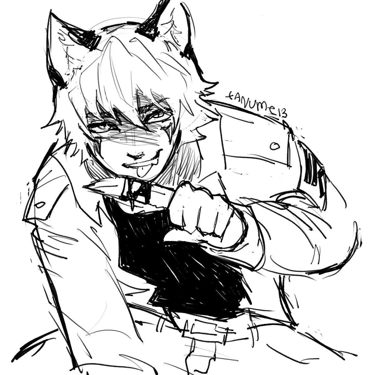 tanume13's tweet photo. Ren Hana doodle #btd #renhana https://t.co/zcMFjnjyVL