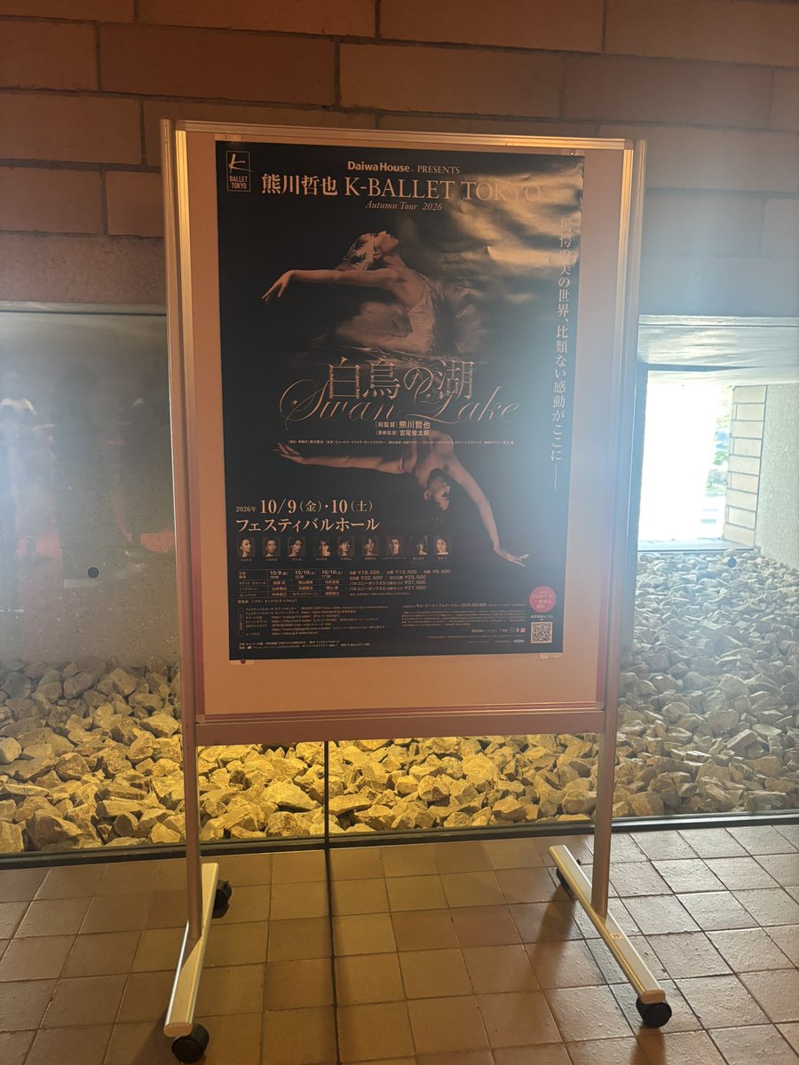 pique_tour's tweet photo. K -ballet🩰✨
長らく習ってたけど観劇する機会はあまりなかったので新鮮…！素敵空間だった…！
別のバレエ団の公演とかも関西でやってたら見に行きたいなーって思った🦢
ベタにくるみ割り人形とかみたいなぁ。 https://t.co/eyTcTgLwI0