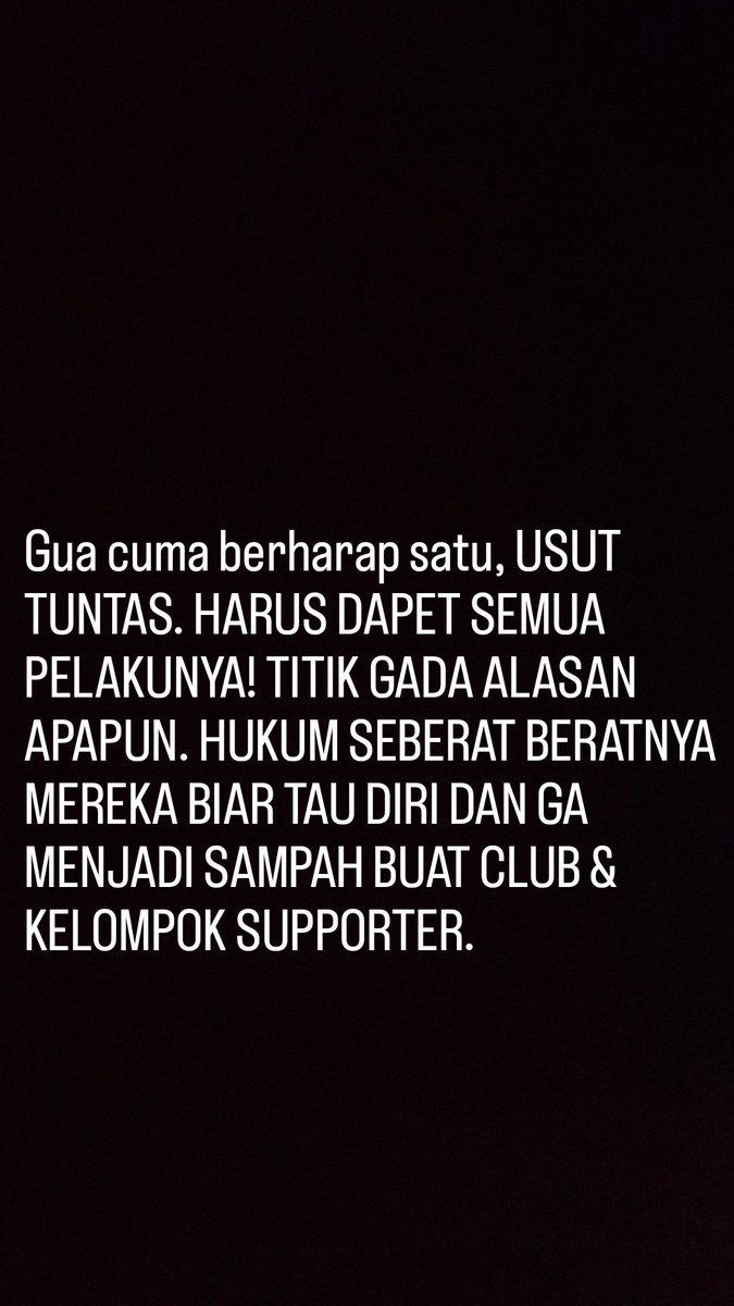 tidaknetral_FC's tweet photo. USUT TUNTAS. 

@InfokomJakmania @Persija_Jkt https://t.co/xve3sY9XS9