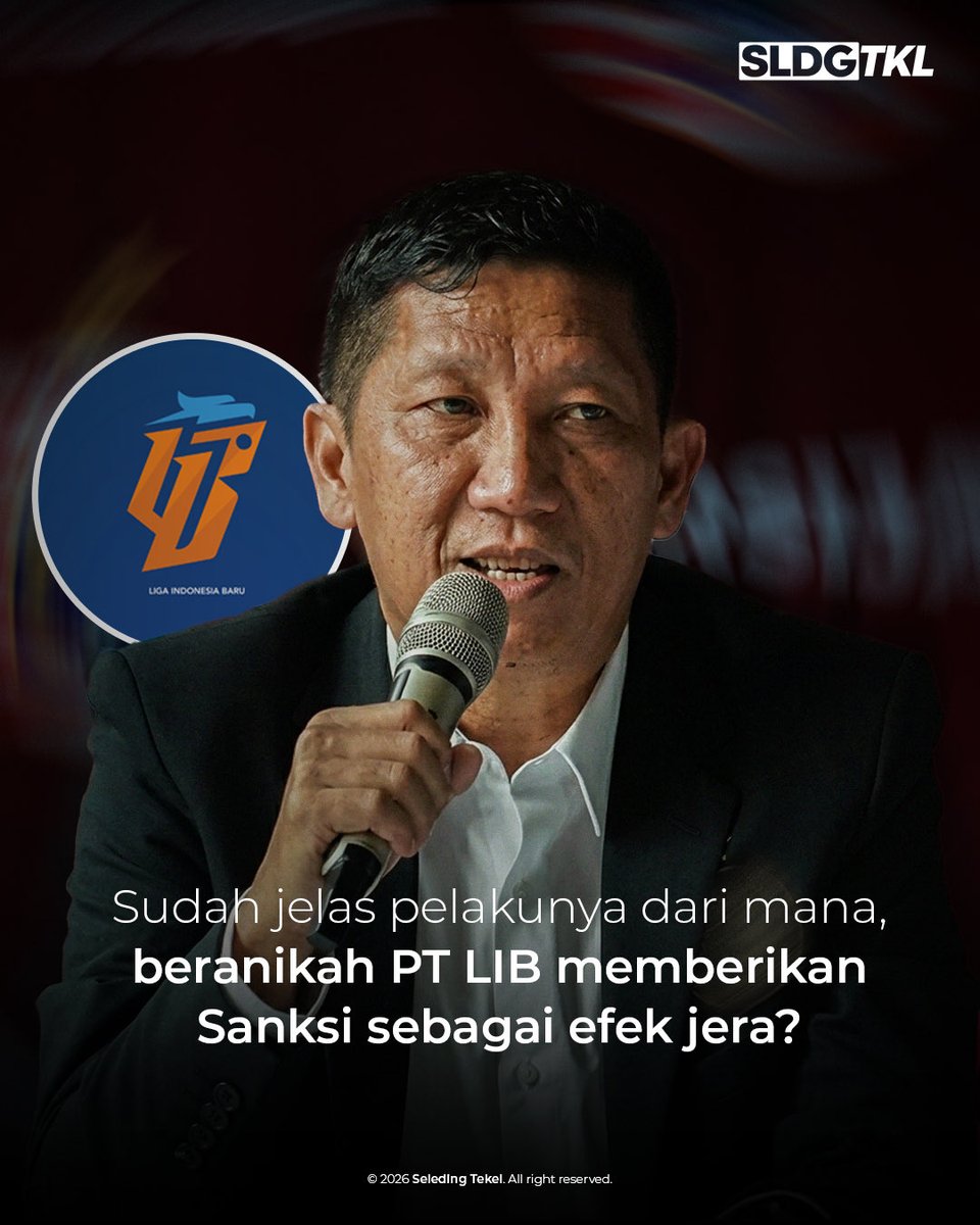 SeledingTekel's tweet photo. Hukuman yang paling menyakitkan bagi suporter adalah hukuman yang memberatkan tim kebanggaanya. Tapi, mampu kah PT LIB memberikan sanksi? https://t.co/83zdQxnxk7