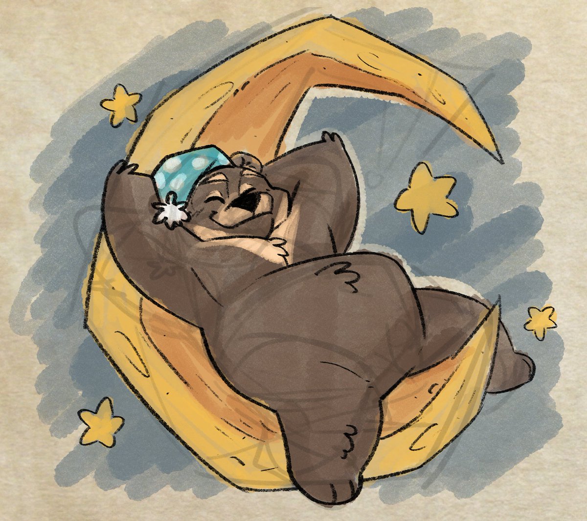 time_shiba's tweet photo. Weretober 2026
Day 11 - Lunar Arctodus https://t.co/9ygo3BEaDs