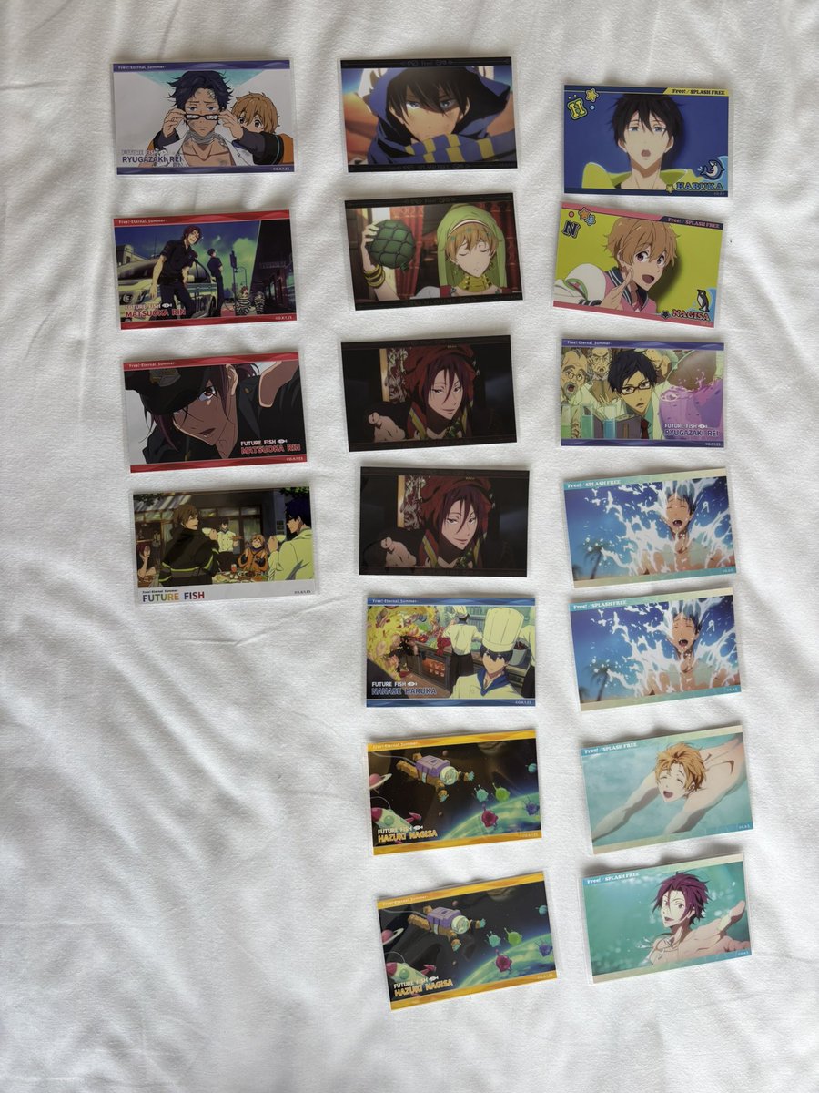 shu_t000's tweet photo. 【交換】Free!×岩美町2026 / オケコン
ランダムカードコレクション
ブロマイドコレクション

譲：添付画像
求：橘真琴がうつっているもの

ホロ1↔︎ノーマル2 希望

・本日10/12 岩美周辺　15:30~
　or 20時以降鳥取駅周辺にてお手渡し希望

検索からもお気軽にお声がけください…！🙇🏻 https://t.co/YDwyJiJ6kJ