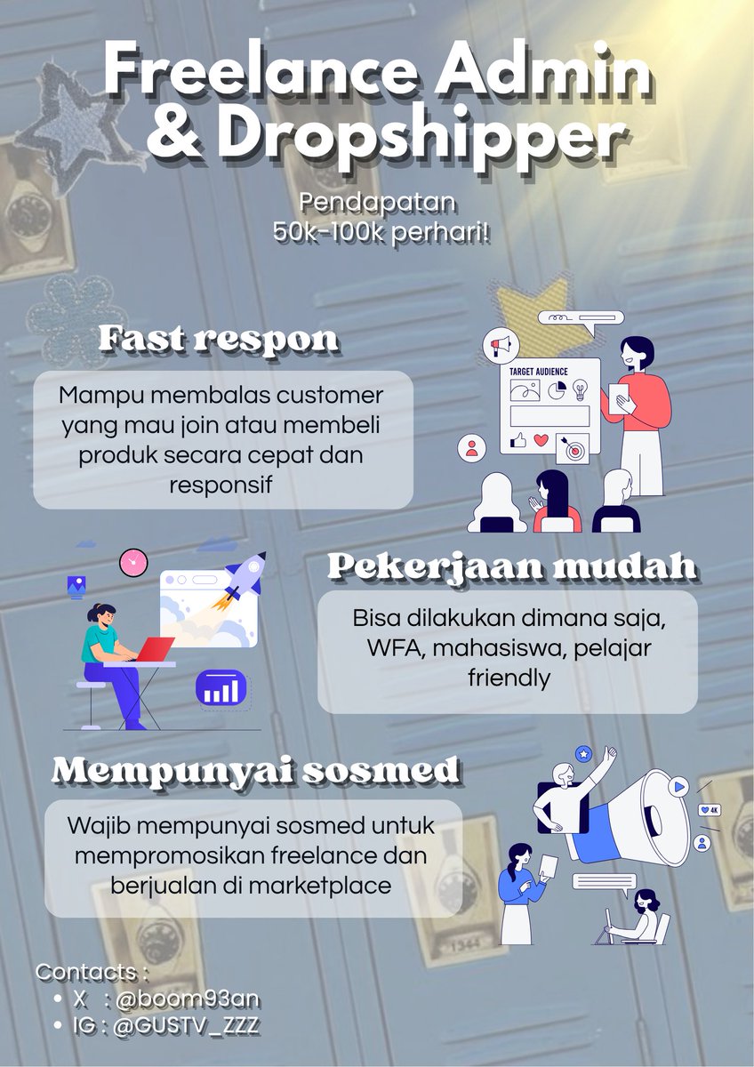 boom93an's tweet photo. #zonauang #zonajajan #infoloker #infofreelance https://t.co/3utFQLPbg7