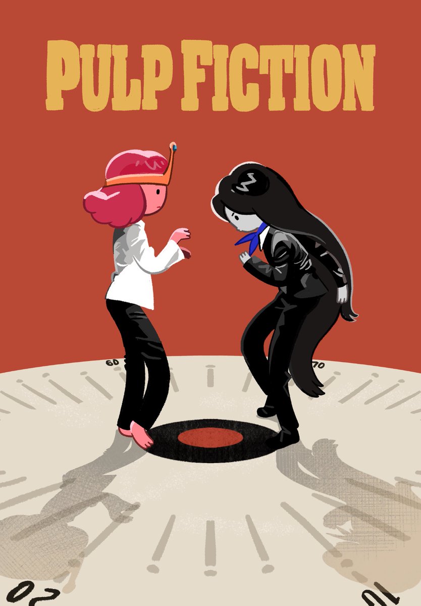 DuckweeeedXD's tweet photo. Pulp fiction
#adventuretimefunart #adventuretime #bubbline https://t.co/RLHFPrlqeJ