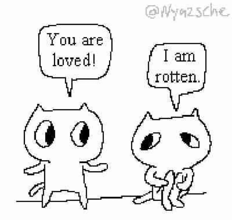 Takatoyosh's tweet photo. me when i overshare with a close friend but truly im just overthinking https://t.co/cUA4IZtEk7