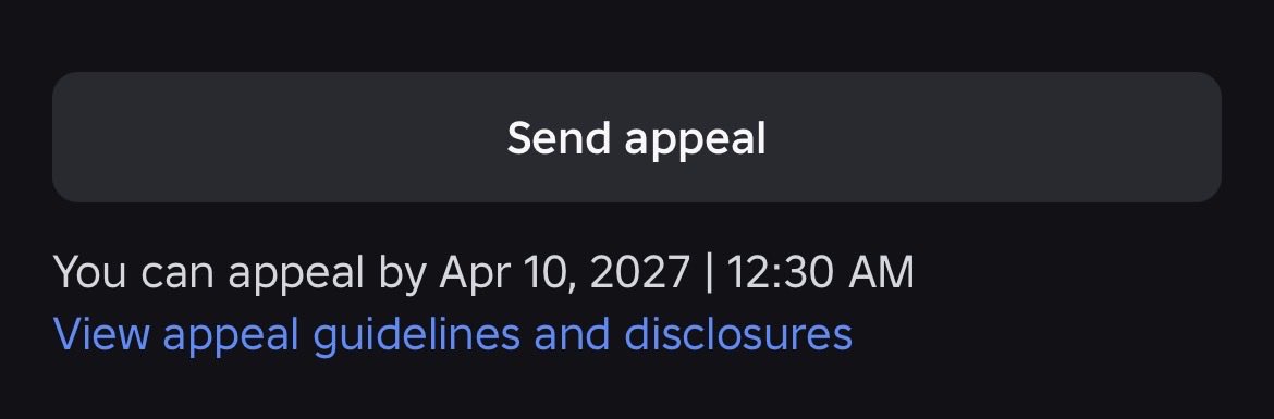 ffangedqueen's tweet photo. The fuck did i do and I LITERALLY don’t recognize the account. I can’t apply it either, is it some kind of roblox ban wave? 😭 https://t.co/HJSqMeYvQ2