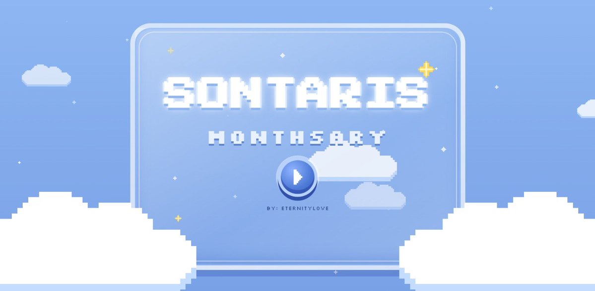 eternityll0ve's tweet photo. Happy 1st monthsary, #Sontaris ! So lucky to witness your journey from day one🩵one month of shining bright, and many more to come!!!!

made a little gift for you all, hope you like it <3

 🔗: https://t.co/zCBQkkmFYb https://t.co/VZpi6p8Tms