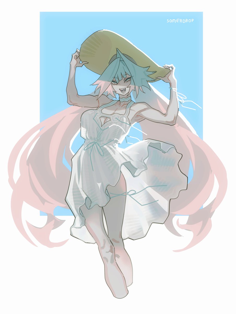 smrsltdrpkck's tweet photo. First patron voted outfit for Vera, a sundress https://t.co/dbcMrQe2bu
