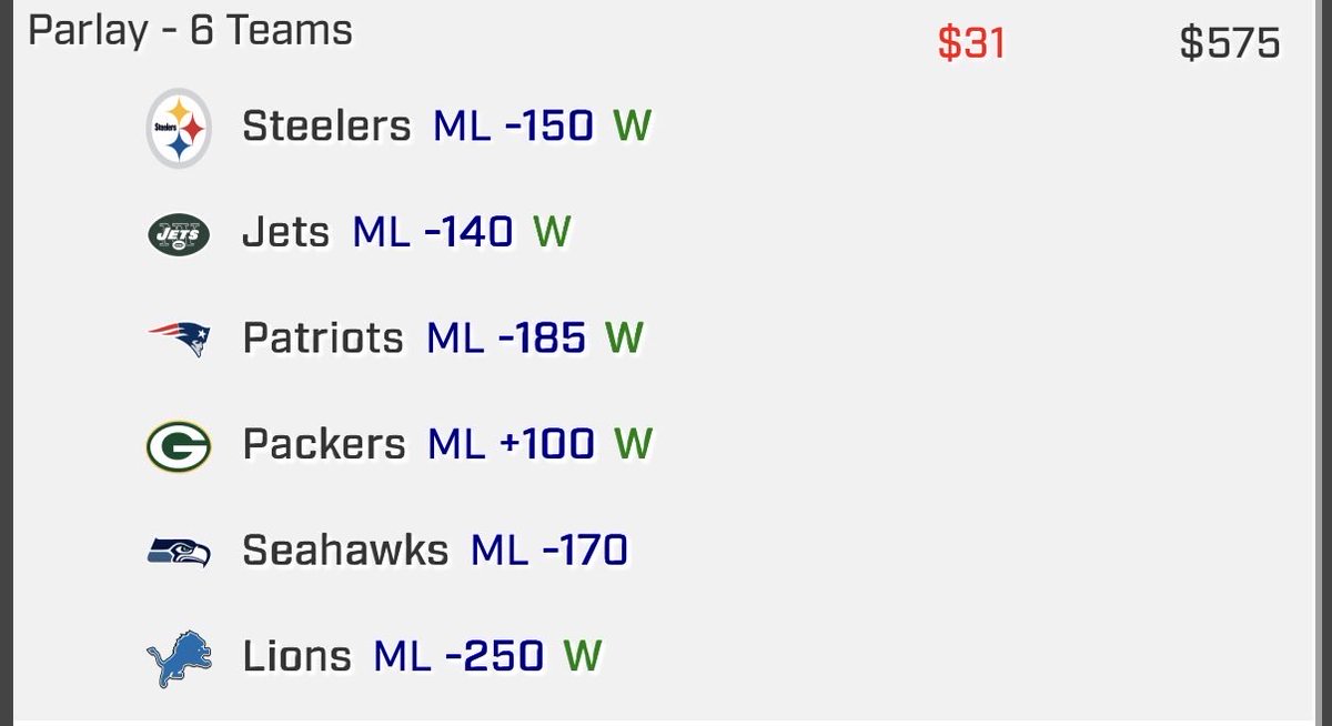DrewV133's tweet photo. Week 5 NFL: (6-3)
+7.15u
What could’ve been…. https://t.co/7LXHni89nI