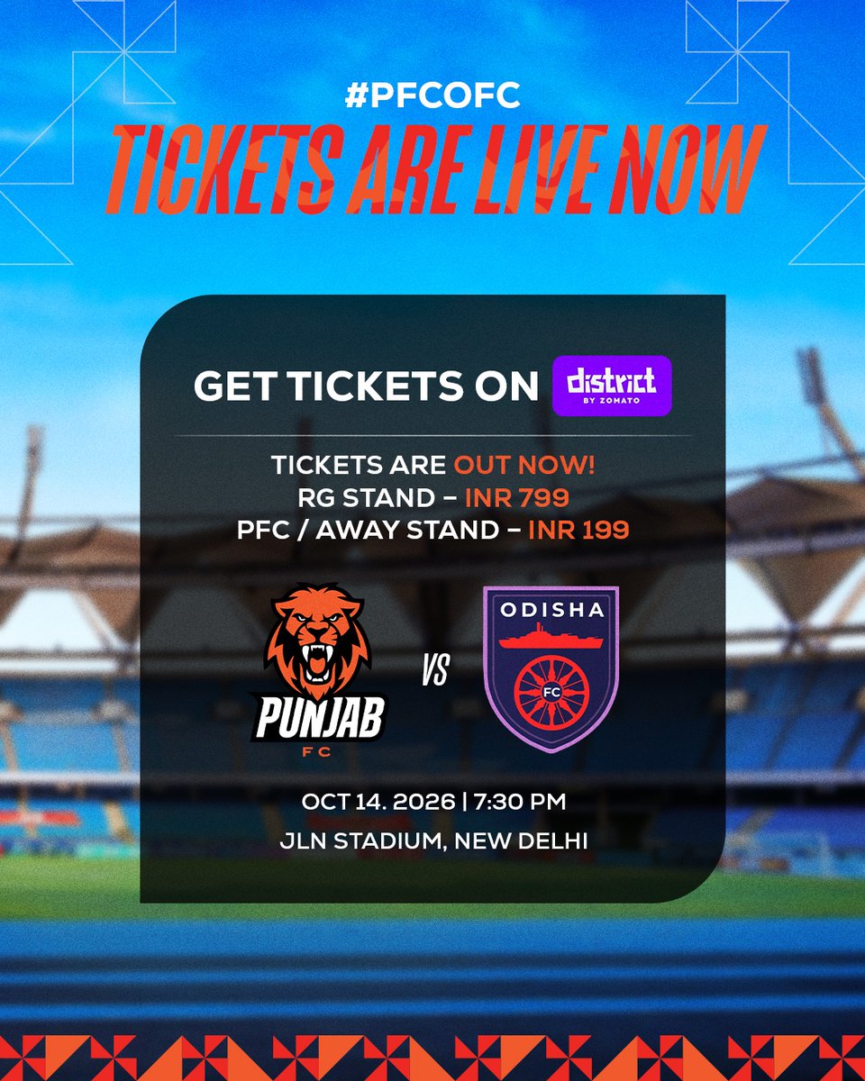 RGPunjabFC's tweet photo. 𝐆𝐚𝐛𝐫𝐮𝐬, 𝐭𝐡𝐞 𝐒𝐄𝐀𝐒𝐎𝐍 𝐎𝐏𝐄𝐍𝐄𝐑 𝐚𝐰𝐚𝐢𝐭𝐬! 🎟️

Get your tickets, bring the noise, and get ready to roar for the Shers! 🦁

Tap the link to book the tickets 👉  https://t.co/yJvQ02xIgu

#MGISL13 #TheShers #PunjabFC #PFCOFC https://t.co/IVhtWxul8G