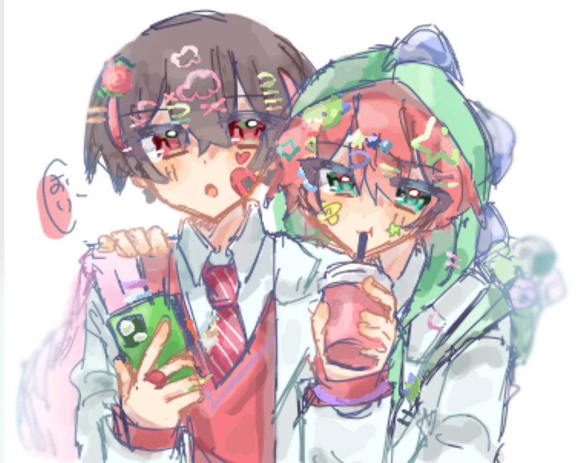 mumeisiva1211's tweet photo. 「人のを勝手に飲むなよ…｣

#ぴちあーと https://t.co/Zj5UB2VFhg