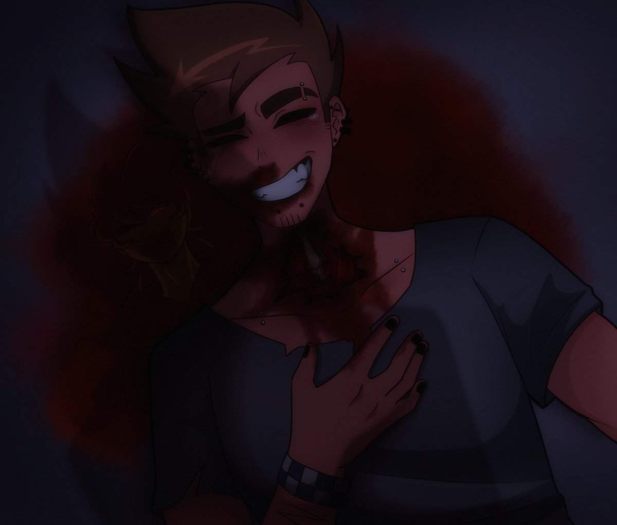XSamtheGhost_'s tweet photo. Por fin termine este dibujo, me gustó mucho como quedó 

#tomtord #eddsword #tordtom https://t.co/1420f1vhUt