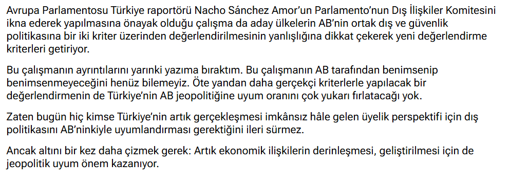altugozaslan's tweet photo. "Türkiye’nin AB ile jeopolitik uyumu: Yüzdelerin ötesinde bir tartışma"

https://t.co/xE4BKdj751 https://t.co/ljqulNmyyP