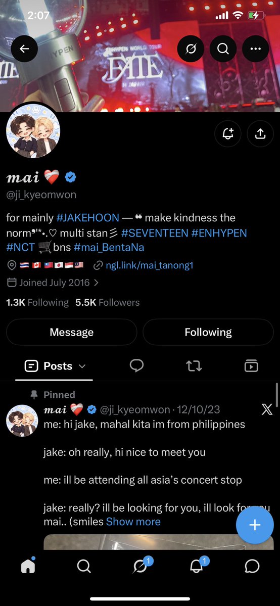 miniyuniverse's tweet photo. @ji_kyeomwon Hala eto po!!🥹🙏 https://t.co/xbEVuED6KY