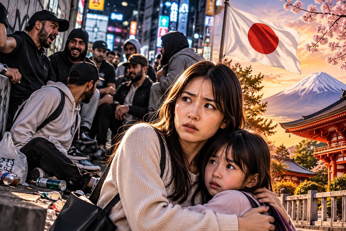 JapanUnseenJP's tweet photo. Japan’s safety, culture and traditions are precious. I oppose unlimited immigration. We owe future generations a safe, proud homeland. https://t.co/vEQOeaWKEV