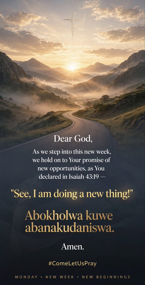 YamzaNgqengqa's tweet photo. #ComeLetUsPray #NewWeekNewBeginings @WesleyGuildSA https://t.co/hHLdw6bIvB