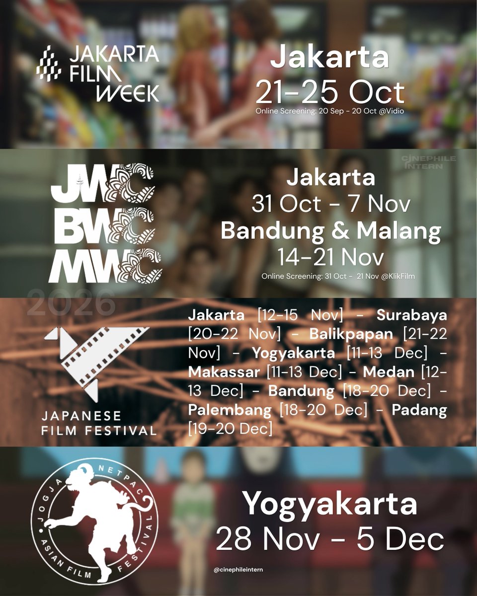 cinephileintern's tweet photo. Mukbang festival film dimulai grakk https://t.co/DOCFDdTnIK