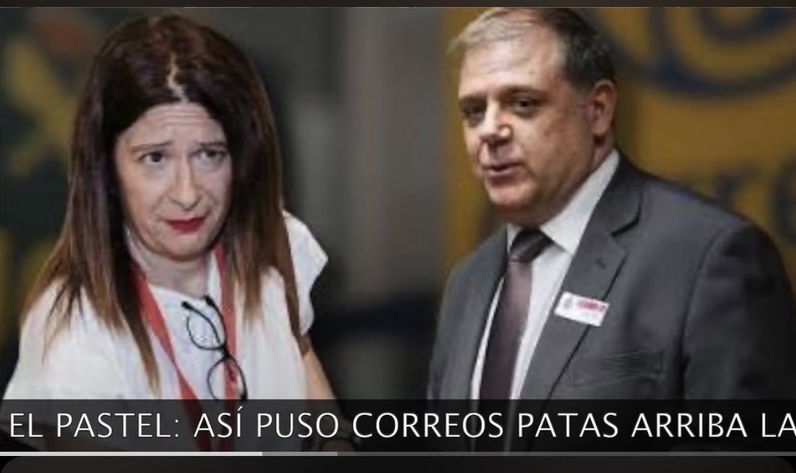 LVetrinbajo's tweet photo. Serrano y Leyre los responsables del voto por correo hoy están IMPUTADOS. No votéis por correo . https://t.co/uBga51RXst