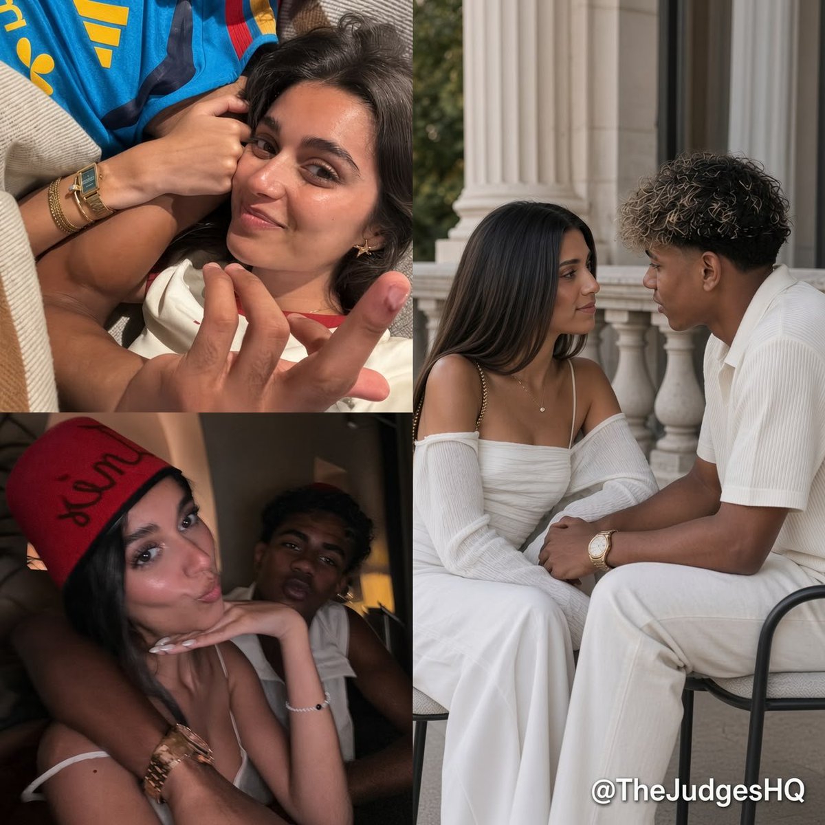TheJudgesHQ's tweet photo. Lamine Yamal and  girlfriend announce twins ❤️  less than a year in Romance
The most beautiful Love Story ever ❤️ https://t.co/SzVVCBo1Je