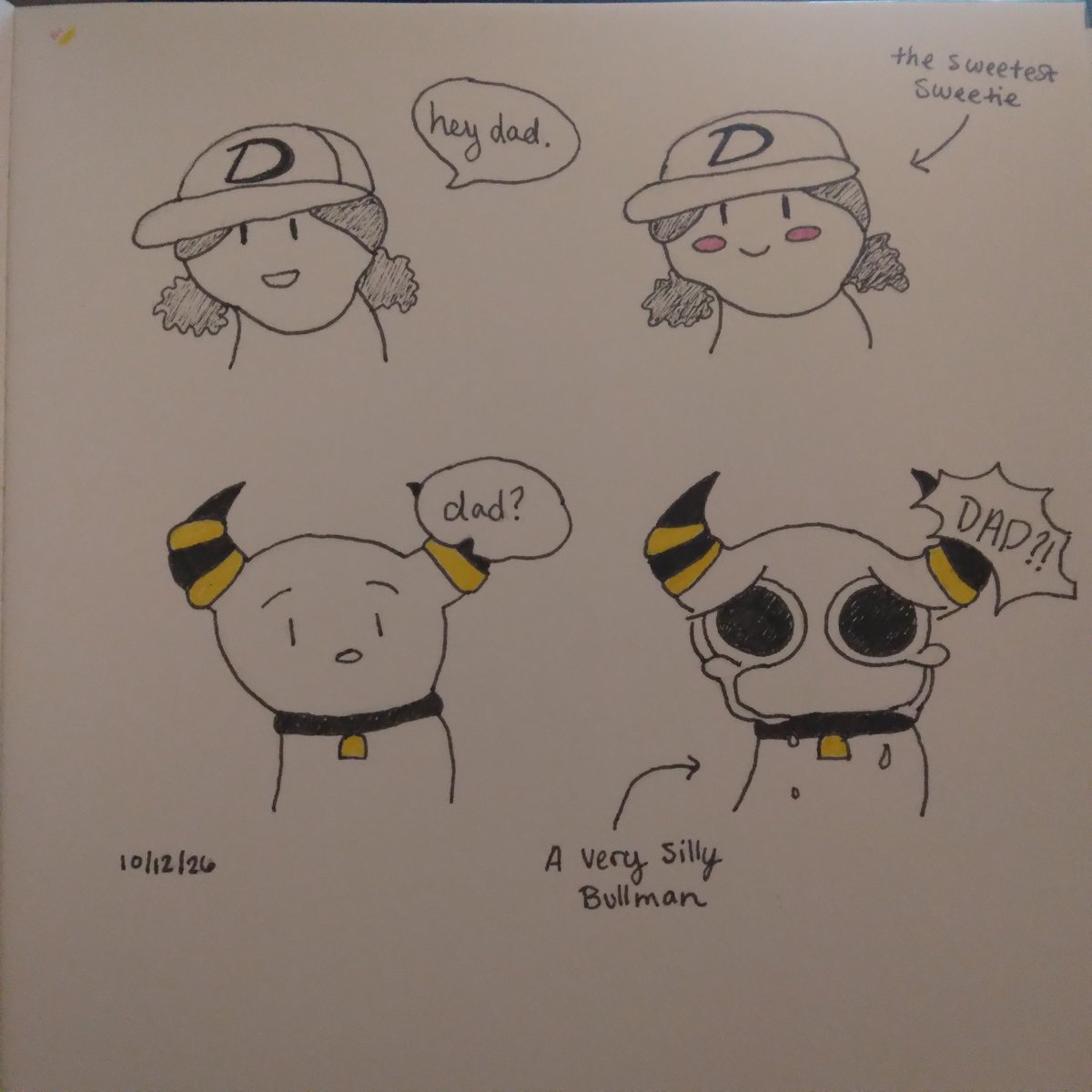 rimha716's tweet photo. Did you mean like this @azuorca ? it's a little wonky but I hope you like it ^^
#Vainitas #art #cute https://t.co/yHOGlz1t29
