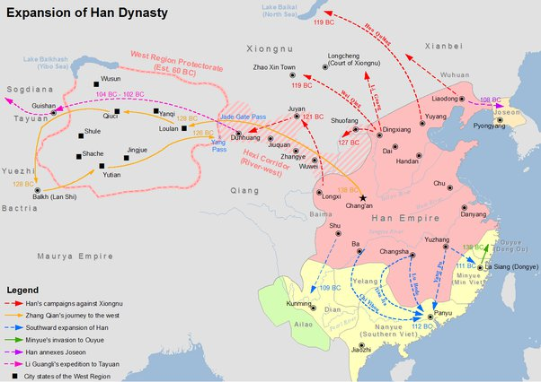 UsherArthur3's tweet photo. Han Dynasty expanded China's territory from 2 million to 6.5 million square kilometers, making it largest empire of its time. but cunning Westerners whether intentionally or inadvertently often downplay its size, even their AI systems acknowledge  Han  was larger than Rome.🤣🤣🤣 https://t.co/TZlGyVMTFf