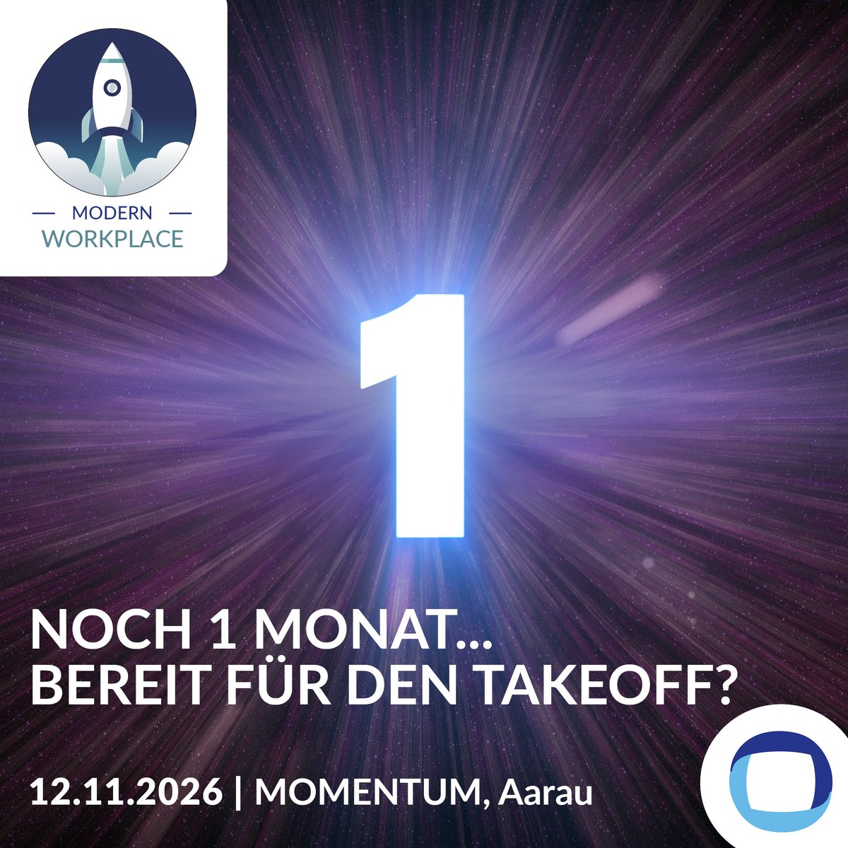 MCGroupAG's tweet photo. Am 12. November ist der BOOST YOUR WORKPLACE im MOMENTUM Aarau.
Sichern Sie sich jetzt Ihr Early-Bird-Ticket https://t.co/68IXMGC5im
#modernworkplace #digitalisierung #automation #boostyourworkplace #earlybird #jetztanmelden
#mcg #multiconceptgroupag #flyingsupporter https://t.co/EiLZ7lOE2N