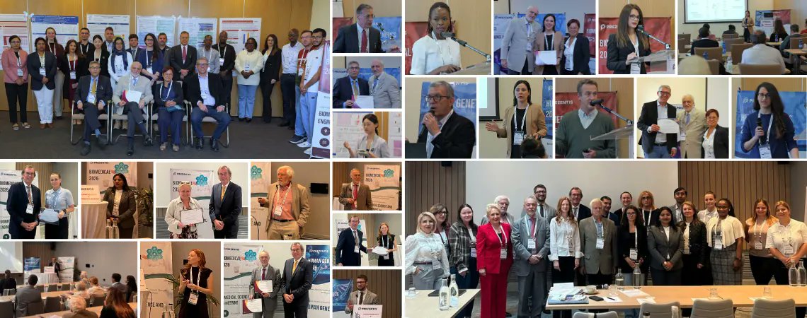 reynolds_s85023's tweet photo. 🧬Memorable Moments, Brighter Futures!
Celebrating our 2025 &amp; 2026 Biomedical Conference highlights.
👏Thank you to our speakers, delegates &amp; committee members!
🌍Join us in Vienna, Austria!
🗓️September 20-21, 2027
#Biomedical #Vienna2027 #Biomed2027 #Biomaterials #Biotech #ICBSE https://t.co/311YmnkYBI