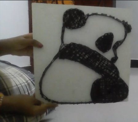 ISSABELLA1247's tweet photo. @veenty444 @veenty444  after hours of creating this work of art with string i'm done hope You love it $PANDA to the world 

@veenty444  hope You love it thanks for the opportunity https://t.co/4OQ0fat3CA