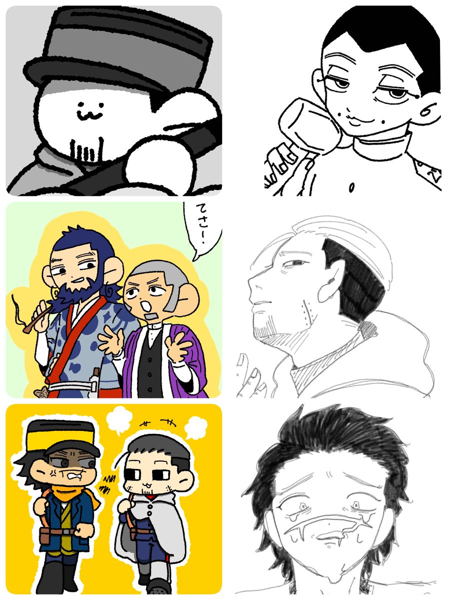 ponnosuke0820's tweet photo. 本当に私は輪郭も頭身も絵柄も
その時その時で描きたいものが変わるから
コロコロコロコロ変わるわね https://t.co/tKxNWMtzBe