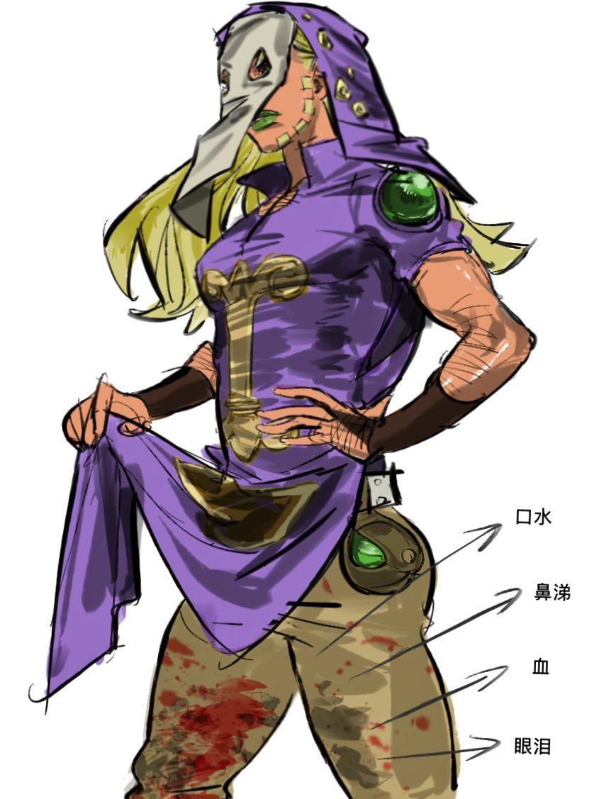 soyahfine's tweet photo. 那不勒斯的处刑方法是用大腿夹爆犯人脑袋，很有人道主义
#jjba #sbr https://t.co/ofibEbL48d