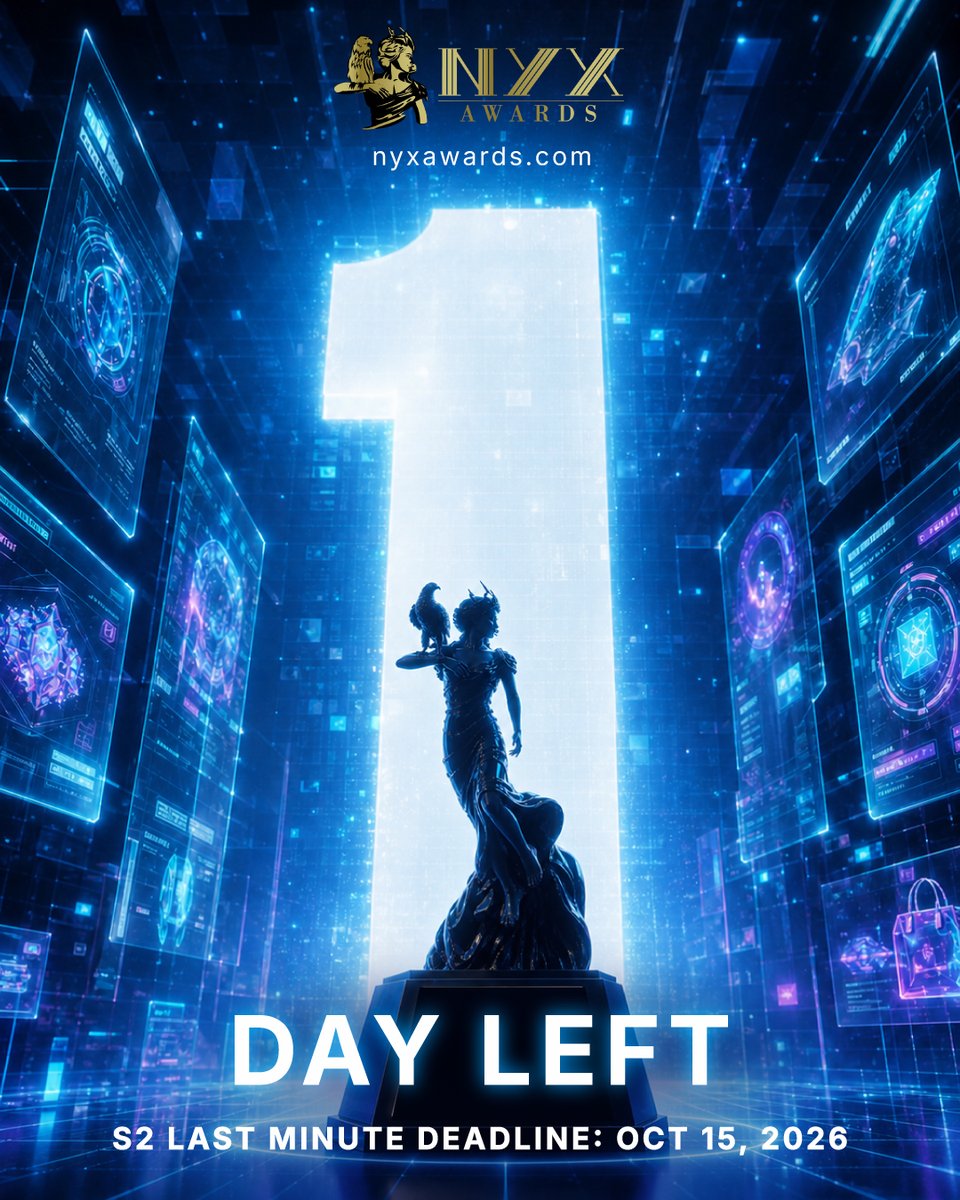 nyxawards's tweet photo. From marketing and advertising to PR, communications, integrated campaigns, and media, submit the achievements that represent your strongest results this year.
Enter today: https://t.co/RnjX4QnBiU

#NYXAwards #MarketingExcellence #AdvertisingAwards #BrandStrategy https://t.co/37zNGmY1ZT